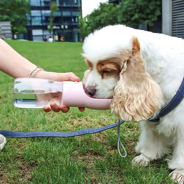 Botella Bebedero Portátil para Mascotas